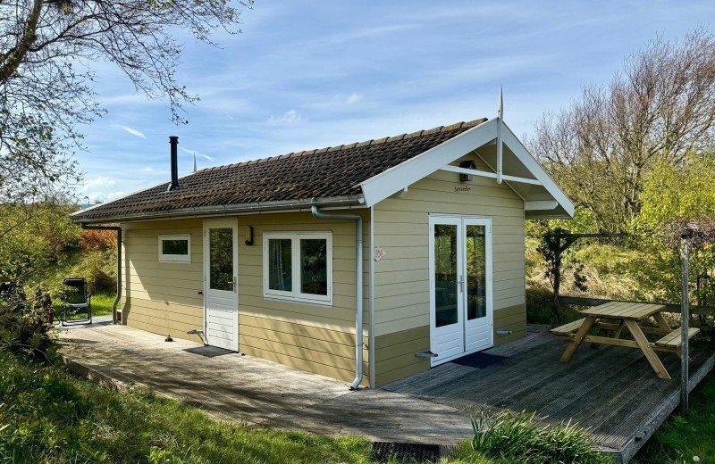 DuinHut Kiekendief mit Hot Tub