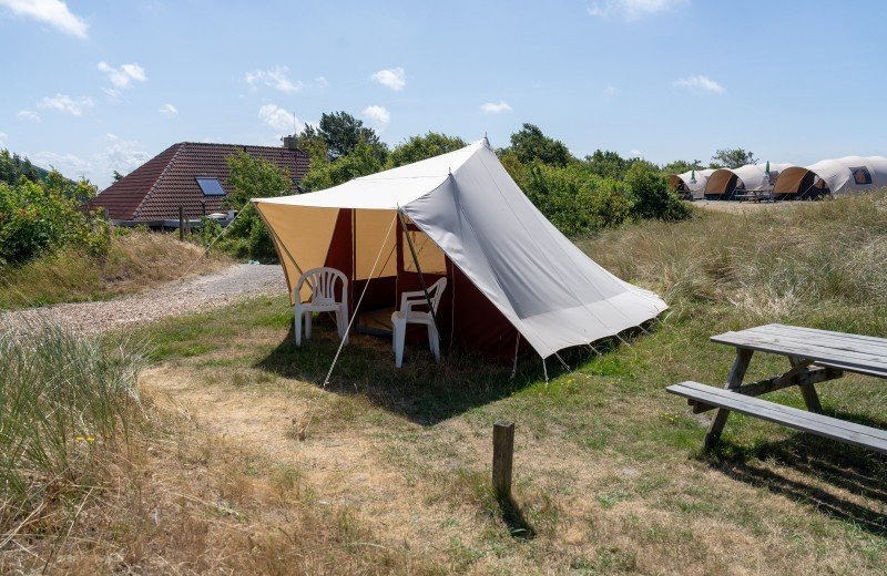 De Waard-Zelt (einfach eingerichtet) für 2 Personen