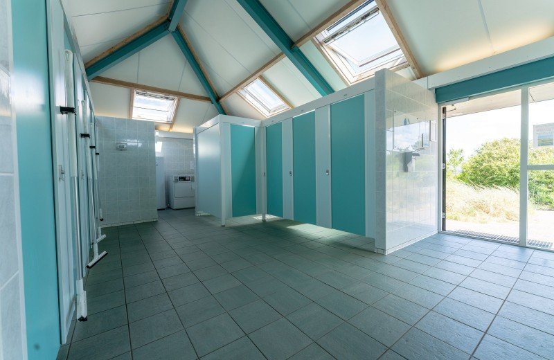 Sanitäre Einrichtungen und Wäscherei