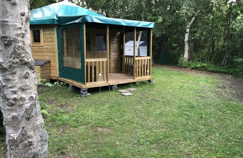 Camping-bungalow klein